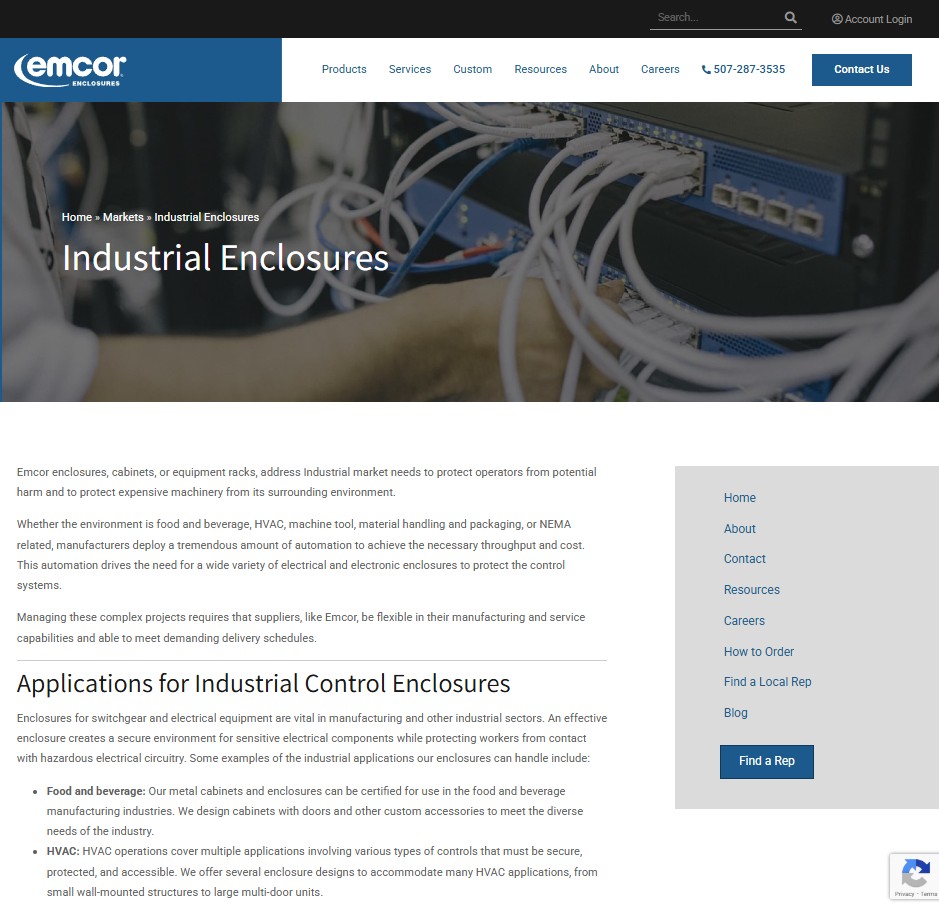 EMCOR® Enclosures
