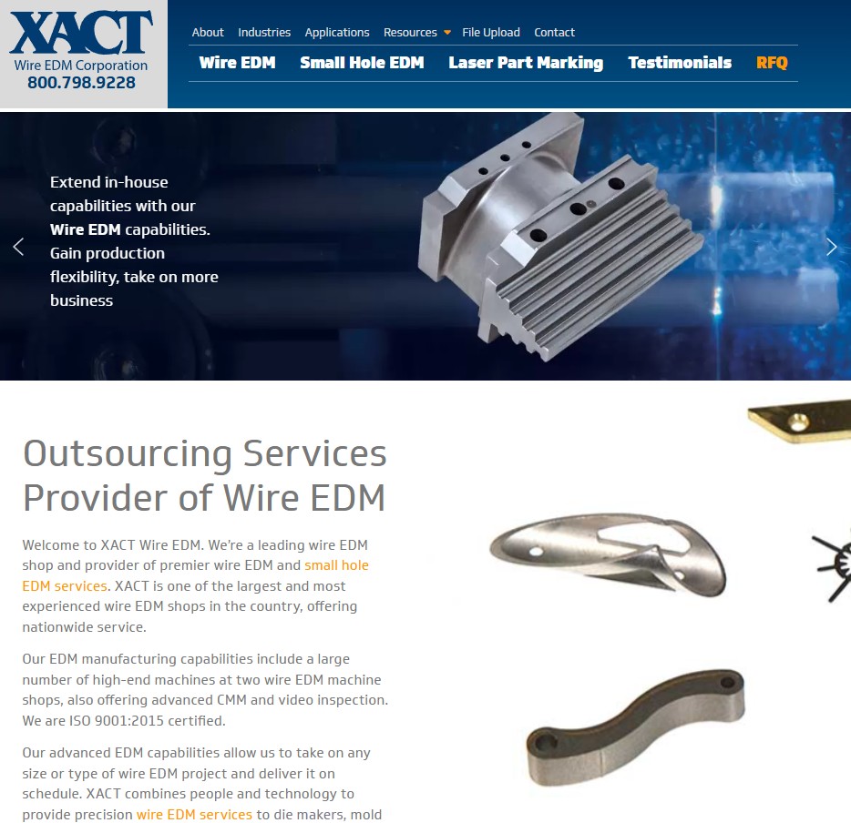 Xact Wire EDM Corp preview