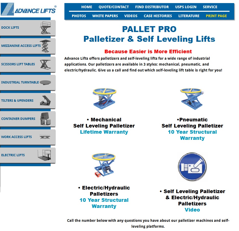 Advance Lifts, Inc. preview