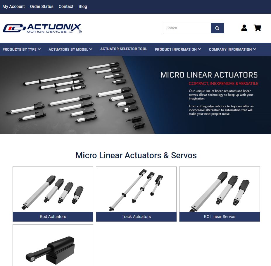 Actuonix Motion Devices preview