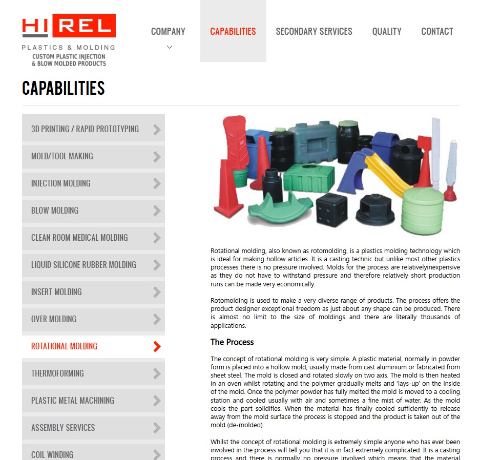 Hi-Rel Plastics & Molding