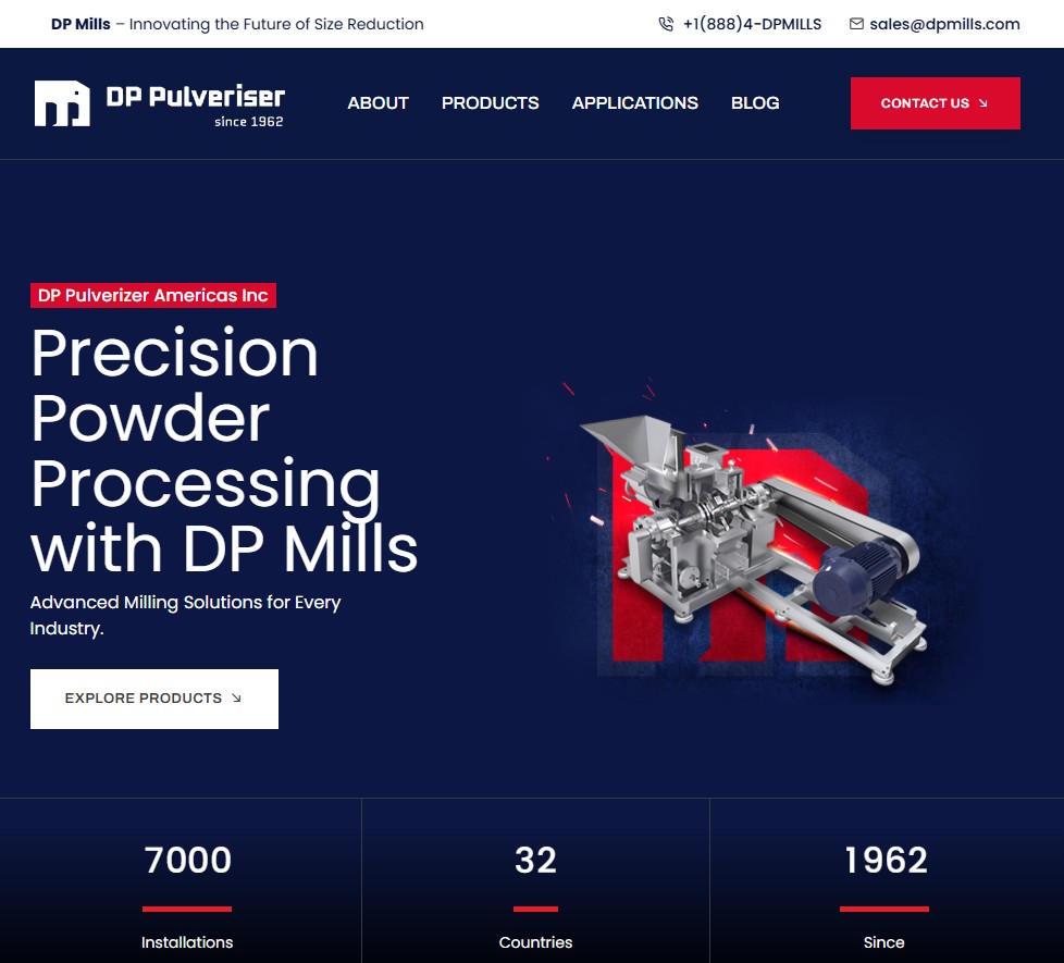 DP Pulverizers Americas Inc.