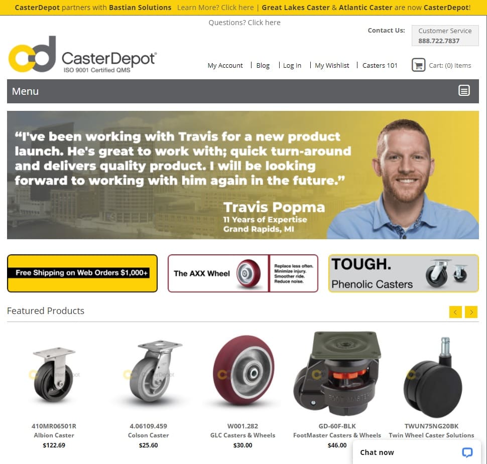CasterDepot preview