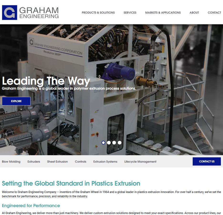 Graham Engineering website preview