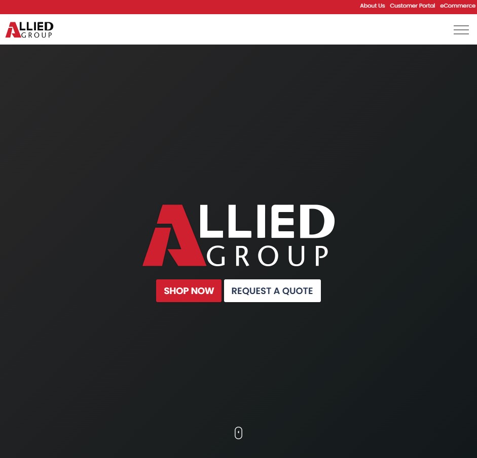 Allied Group USA website preview