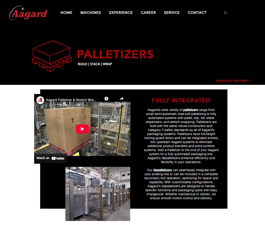 Aagard Group website preview