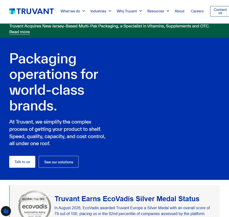 Truvant website preview