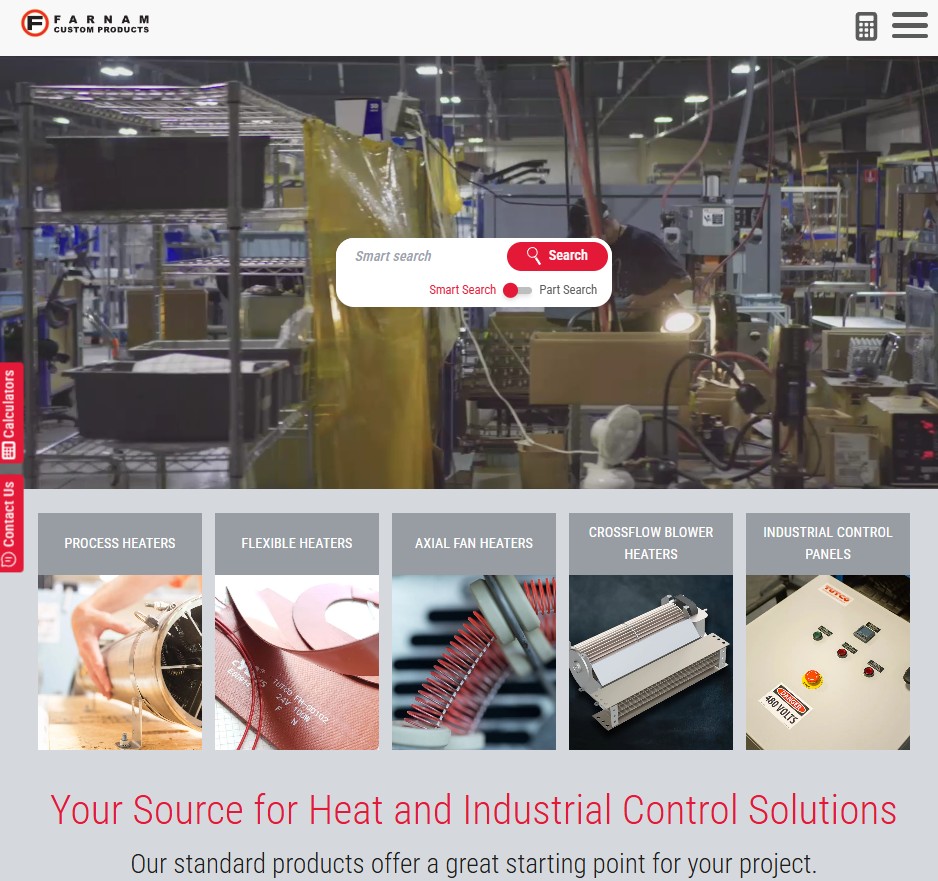 TUTCO-Farnam website preview