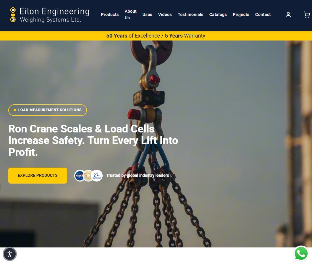 Eilon Engineering website preview