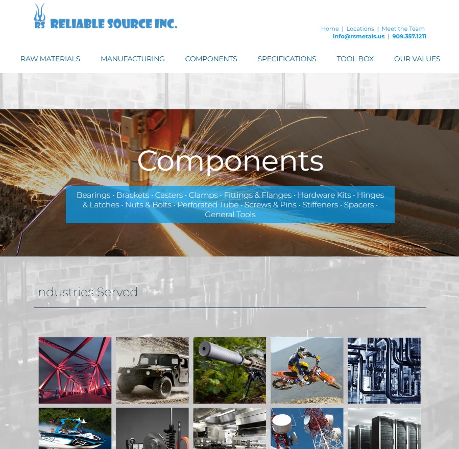 Reliable Source Inc. website preview