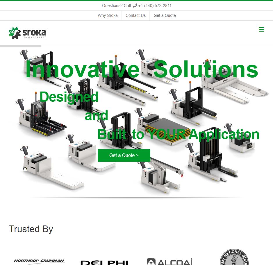 Sroka Incorporated website preview