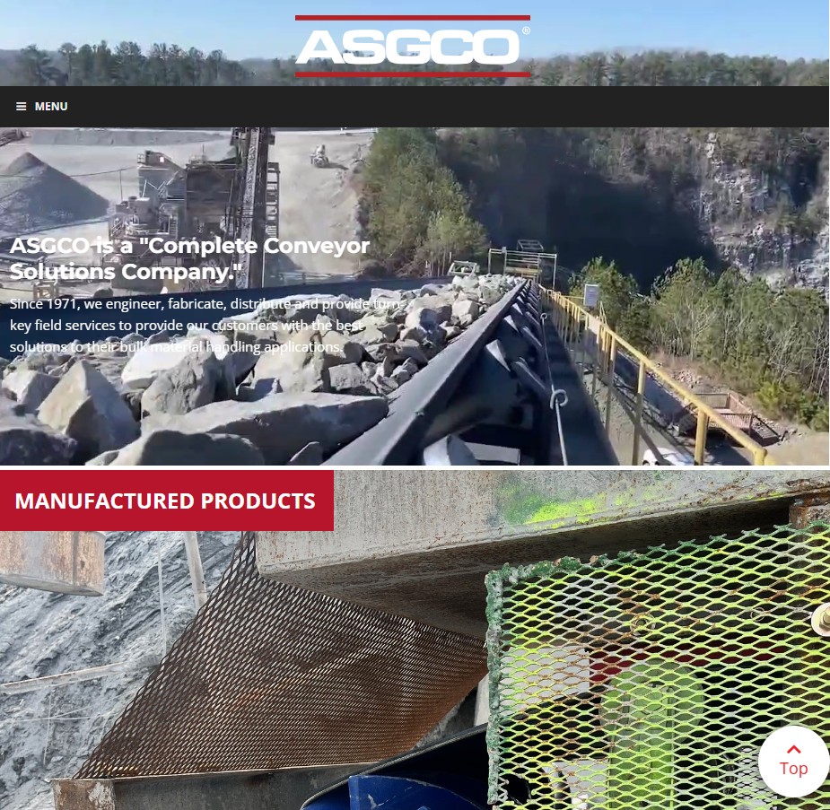 ASGCO website preview