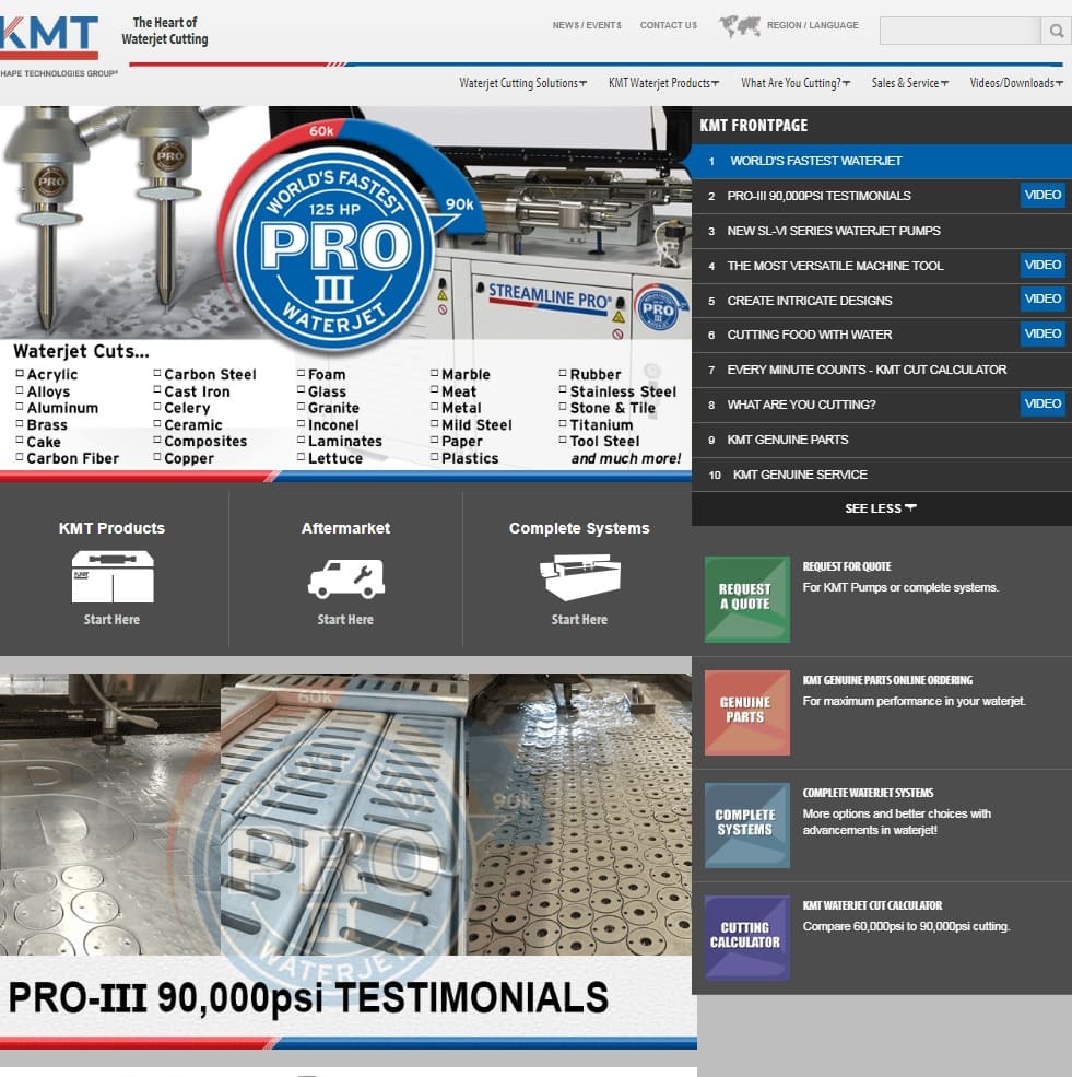 KMT Waterjet preview