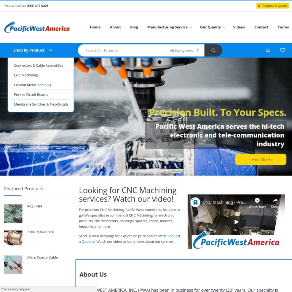 Pacific West America, Inc. preview